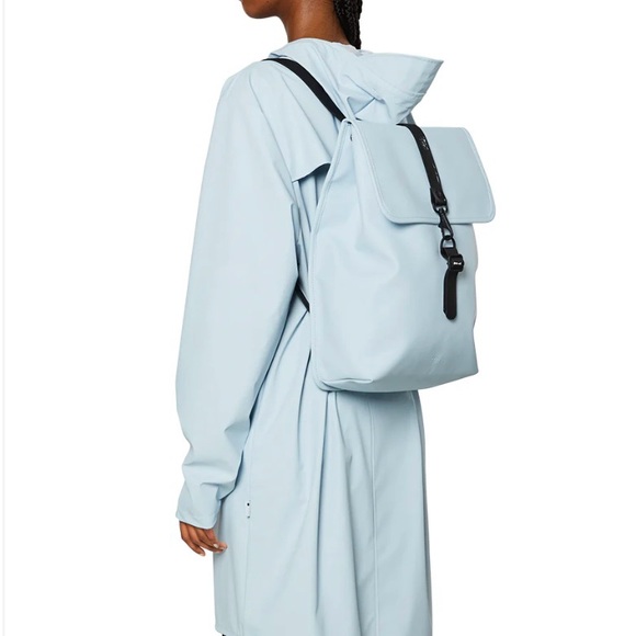 RAINS Rucksack Backpack - Sky (Unisex) - Picture 2 of 9